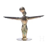 Art Deco Figur, Berliner Elektro-Plated-Waren-Fabrik, um 1920