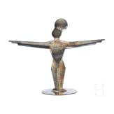 Art Deco Figur, Berliner Elektro-Plated-Waren-Fabrik, um 1920