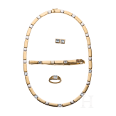 Schmuckset mit Aquamarinen