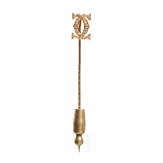 Goldene Cartier-Anstecknadel