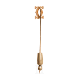 Goldene Cartier-Anstecknadel