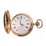 Savonette Taschenuhr in 14kt Gold