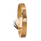 A ladies 18ct gold, diamond and onyx Chopard wristwatch, Swiss, 1960/70s