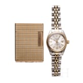 A Rolex Lady Datejust wristwatch and Dupont lighter, 1970s / Paris, 20th century
