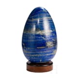 Large Lapis Lazuli Egg, Afghanistan, late 20th century