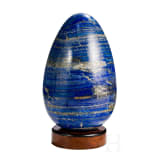 Large Lapis Lazuli Egg, Afghanistan, late 20th century