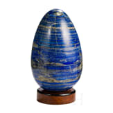 Large Lapis Lazuli Egg, Afghanistan, late 20th century