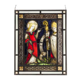 Bleiverglasung (Glasfenster), deutsch, 19. Jhdt.