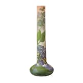 A large vase "Hortensias", Nancy, Emile Gall&eacute;, 1900 - 1920