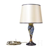 A table lamp, Nancy, Gall&eacute;, circa 1910 (lampstand), shade and mounting added