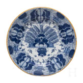 Four plates, Netherlands, Delft, 18th century
