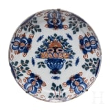 Four plates, Netherlands, Delft, 18th century