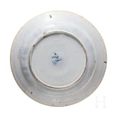 Four plates, Netherlands, Delft, 18th century