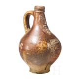 A glazed stoneware jug "Bartmannskrug", Frechen, circa 1590