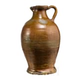 A large stoneware jug with English coat of arms, Langerwehe, 17th century