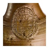A large stoneware jug with English coat of arms, Langerwehe, 17th century