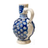 A glazed stoneware Westerwald jug, late 17th century