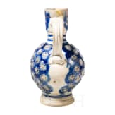 A glazed stoneware Westerwald jug, late 17th century