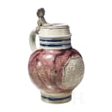 A stoneware jug, Westerwald, 17th century