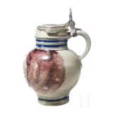 A stoneware jug, Westerwald, 17th century
