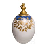 A porcelain Easter egg showing "Das K&ouml;nigliche Schloss in Berlin", KPM, late 19th century