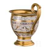 Jagdliche Tasse, Meissen, um 1830