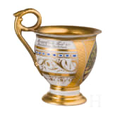 Jagdliche Tasse, Meissen, um 1830
