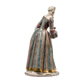 &bdquo;Isabella&ldquo; aus der Commedia dell'arte, Franz Anton Bustelli, um 1760 (Entwurf), Nymphenburg, 20. Jhdt.