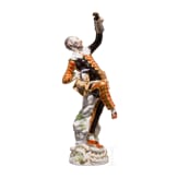 Harlekin mit Deckelkanne, Johann Joachim Kaendler, 1764 (Modell), Meissen, 20. Jhdt. (Ausf&uuml;hrung)