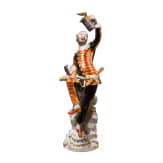 Harlekin mit Deckelkanne, Johann Joachim Kaendler, 1764 (Modell), Meissen, 20. Jhdt. (Ausf&uuml;hrung)