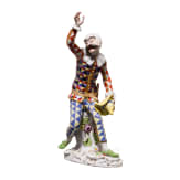 Tanzender Harlekin, Johann Joachim Kaendler, 1764 (Modell), Meissen, vor 1934 (Ausf&uuml;hrung)