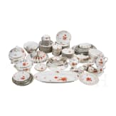 Umfangreiches Speiseservice Dekor Rokoko, Nymphenburg, 20. Jhdt.
