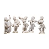 F&uuml;nf musizierende Putti, Karl Himmelstoss, Hutschenreuther Selb (Ausf&uuml;hrung)