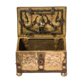 Miniaturk&auml;stchen mit jagdlichem Dekor, Werkstatt Michael Mann N&uuml;rnberg, um 1620