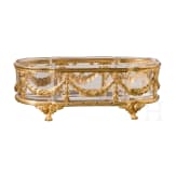 Kleine Jardiniere mit feuervergoldeten Montierung, wohl Frankreich, 19. Jhdt.