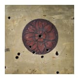 Sch&uuml;tzenscheibe mit Ansicht der Martinswand, Tirol, datiert 1816