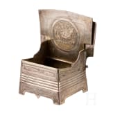 A silver salt chair, Russia, Moscow, S. Ikonnikov, 1871
