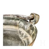 Sp&auml;tgotischer Weihwassereimer, fl&auml;misch, um 1500