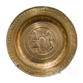 Gro&szlig;e Beckenschl&auml;gersch&uuml;ssel mit Josua und Kaleb, N&uuml;rnberg, 16. Jhdt.