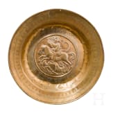 Beckenschl&auml;gersch&uuml;ssel mit dem Heiligen Georg, N&uuml;rnberg, 16 .Jhdt.