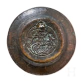 Beckenschl&auml;gersch&uuml;ssel mit dem Heiligen Georg, N&uuml;rnberg, 16 .Jhdt.