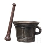 Sp&auml;tgotischer Rippenm&ouml;rser, Italien, wohl Perugia, um 1500