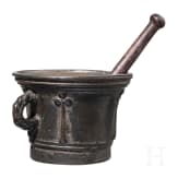 Sp&auml;tgotischer Rippenm&ouml;rser, Italien, wohl Perugia, um 1500