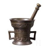 Bronzem&ouml;rser, Werkstatt Wegewart, Deventer (NL), datiert 1597