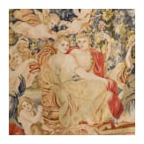 A large tapestry depicting the Triumph of Bacchus and Ariadne