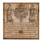Two coin balances (one in wooden casket), Solingen, Johann Phillipp Herbertz, 1776 (one) / 19th century