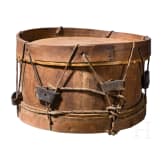 A German marching drum, 18th/19th century