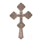 A silver crucifix, Russia, Moscow, 1867