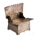 A silver salt chair, Russia, Moscow, S. Ikonnikov, 1871