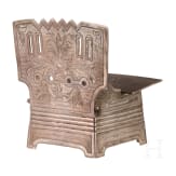 A silver salt chair, Russia, Moscow, S. Ikonnikov, 1871